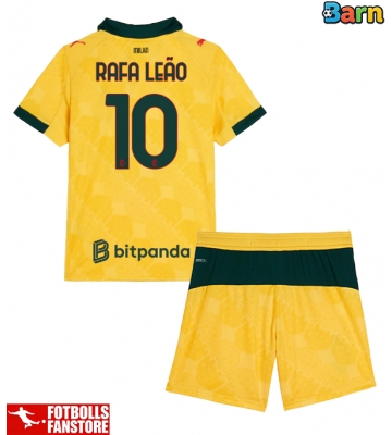 AC Milan Rafael Leao #10 Tredje Tröja Barn 2025-26 Kortärmad (+ Korta byxor)