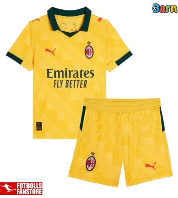 AC Milan Tredje Tröja Barn 2025-26 Kortärmad (+ Korta byxor)