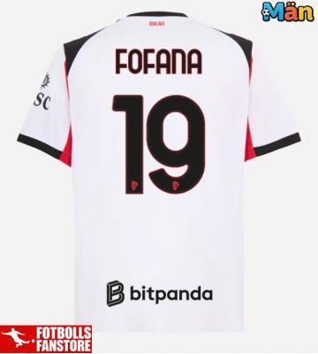 AC Milan Youssouf Fofana #19 Bortatröja 2025-26 Kortärmad