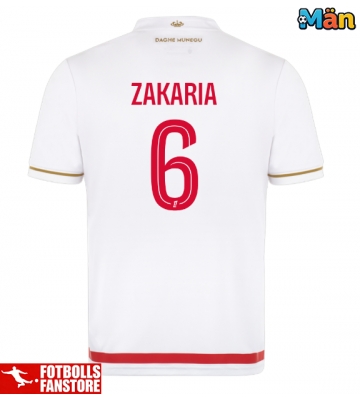AS Monaco Denis Zakaria #6 Hemmatröja 2025-26 Kortärmad