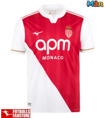 AS Monaco Hemmatröja 2025-26 Kortärmad