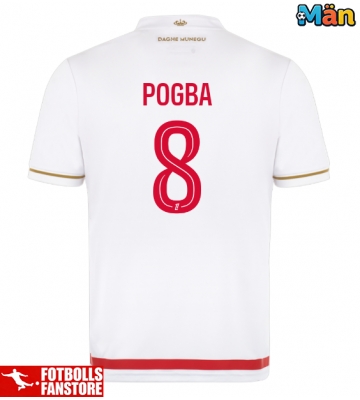 AS Monaco Paul Pogba #8 Hemmatröja 2025-26 Kortärmad