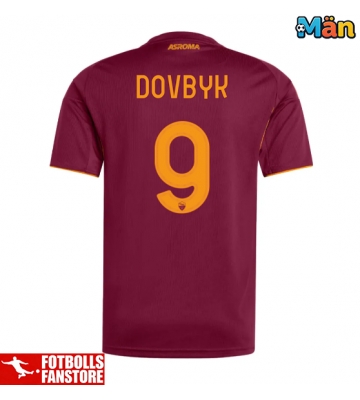 AS Roma Artem Dovbyk #9 Hemmatröja 2025-26 Kortärmad