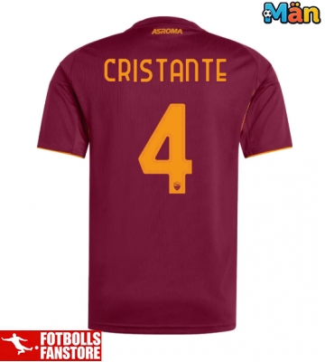 AS Roma Bryan Cristante #4 Hemmatröja 2025-26 Kortärmad