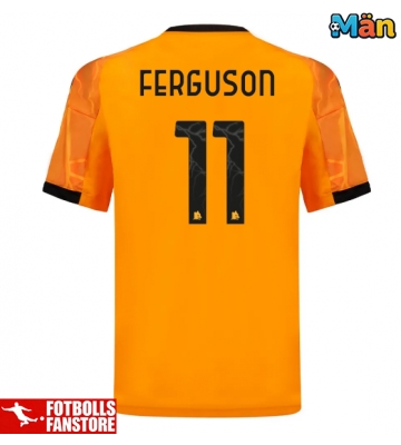 AS Roma Evan Ferguson #11 Bortatröja 2025-26 Kortärmad
