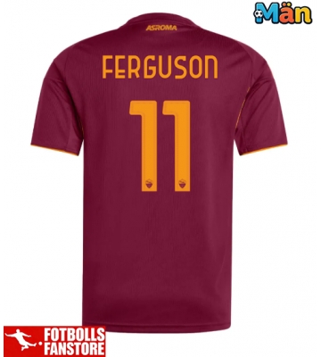 AS Roma Evan Ferguson #11 Hemmatröja 2025-26 Kortärmad