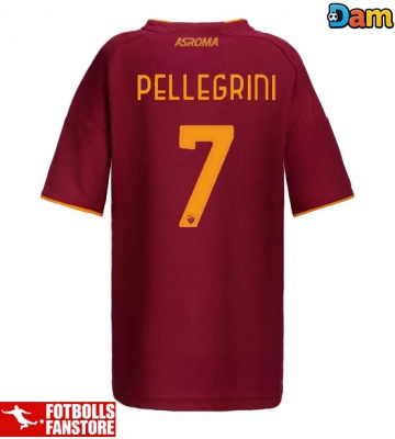 AS Roma Lorenzo Pellegrini #7 Hemmatröja Dam 2025-26 Kortärmad