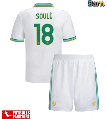 AS Roma Matias Soule #18 Tredje Tröja Barn 2025-26 Kortärmad (+ Korta byxor)