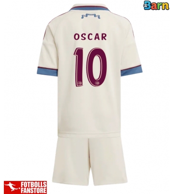 Ajax Oscar Gloukh #10 Tredje Tröja Barn 2025-26 Kortärmad (+ Korta byxor)