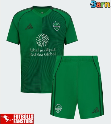 Al-Ahli Hemmatröja Barn 2025-26 Kortärmad (+ Korta byxor)