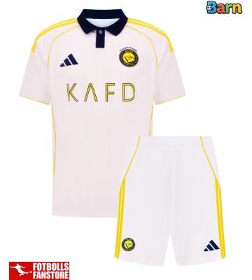 Al-Nassr Tredje Tröja Barn 2025-26 Kortärmad (+ Korta byxor)