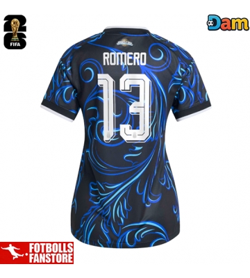 Argentina Cristian Romero #13 Bortatröja Dam VM 2026 Kortärmad