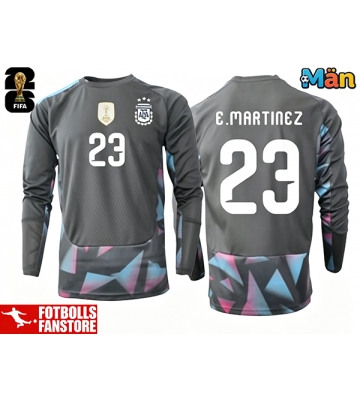 Argentina Emiliano Martinez #23 Målvakt Hemmatröja VM 2026 Långärmad