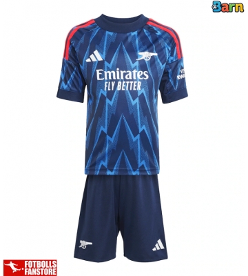 Arsenal Bortatröja Barn 2025-26 Kortärmad (+ Korta byxor)