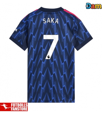 Arsenal Bukayo Saka #7 Bortatröja Dam 2025-26 Kortärmad
