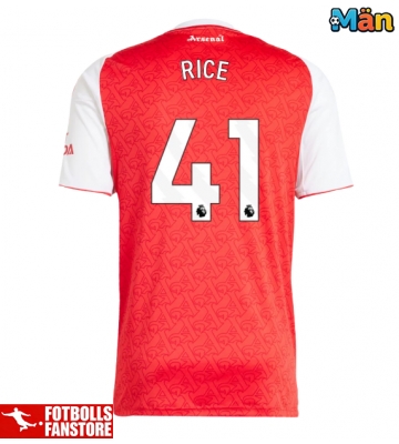 Arsenal Declan Rice #41 Hemmatröja 2025-26 Kortärmad