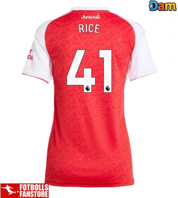 Arsenal Declan Rice #41 Hemmatröja Dam 2025-26 Kortärmad