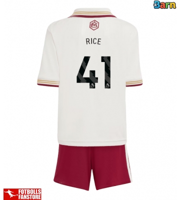 Arsenal Declan Rice #41 Tredje Tröja Barn 2025-26 Kortärmad (+ Korta byxor)
