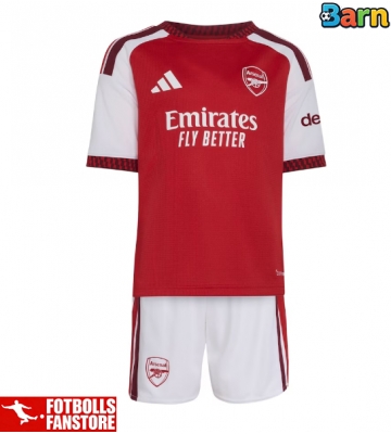 Arsenal Hemmatröja Barn 2026-27 Kortärmad (+ Korta byxor)