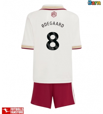 Arsenal Martin Odegaard #8 Tredje Tröja Barn 2025-26 Kortärmad (+ Korta byxor)