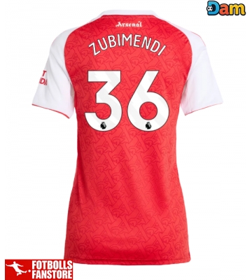 Arsenal Martin Zubimendi #36 Hemmatröja Dam 2025-26 Kortärmad