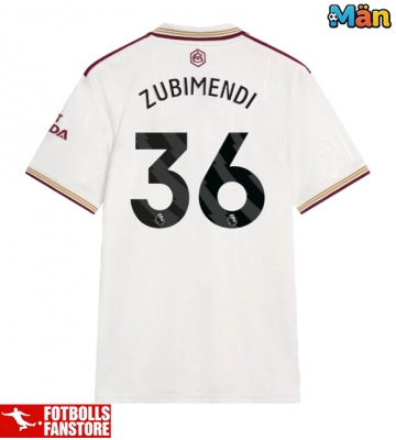 Arsenal Martin Zubimendi #36 Tredje Tröja 2025-26 Kortärmad