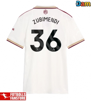 Arsenal Martin Zubimendi #36 Tredje Tröja Dam 2025-26 Kortärmad