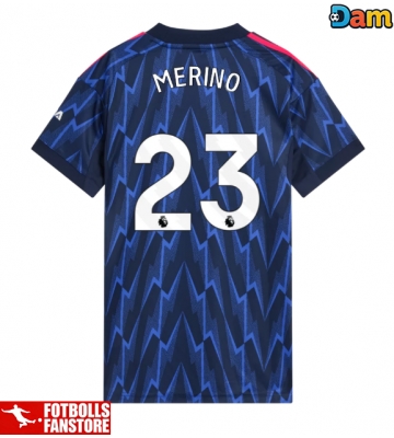 Arsenal Mikel Merino #23 Bortatröja Dam 2025-26 Kortärmad