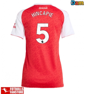 Arsenal Piero Hincapie #5 Hemmatröja Dam 2025-26 Kortärmad