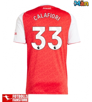 Arsenal Riccardo Calafiori #33 Hemmatröja 2025-26 Kortärmad