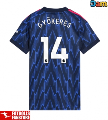 Arsenal Viktor Gyokeres #14 Bortatröja Dam 2025-26 Kortärmad