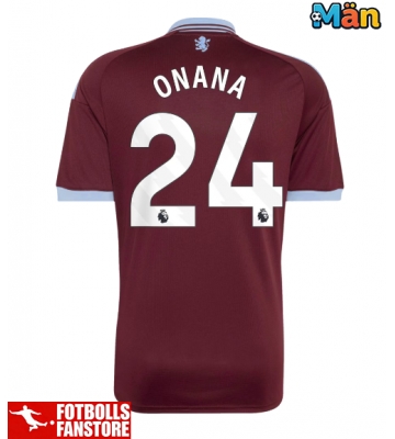 Aston Villa Amadou Onana #24 Hemmatröja 2026-27 Kortärmad