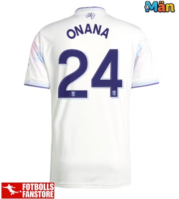 Aston Villa Amadou Onana #24 Tredje Tröja 2025-26 Kortärmad