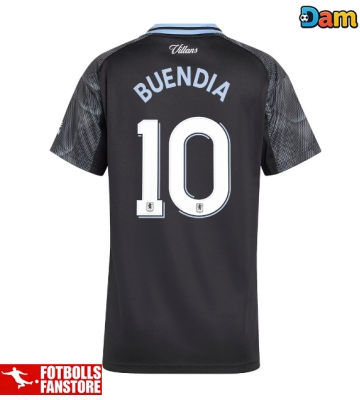Aston Villa Emiliano Buendia #10 Bortatröja Dam 2025-26 Kortärmad