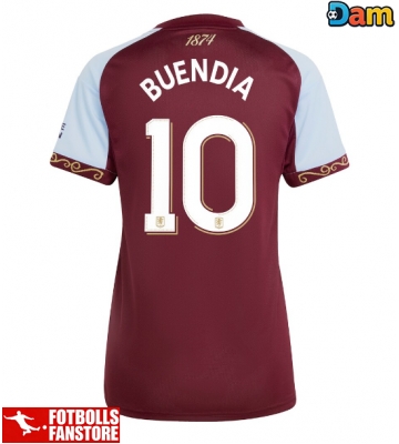 Aston Villa Emiliano Buendia #10 Hemmatröja Dam 2025-26 Kortärmad