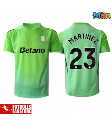 Aston Villa Emiliano Martinez #23 Målvakt Bortatröja 2025-26 Kortärmad