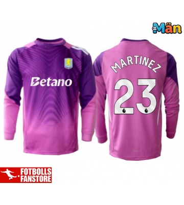 Aston Villa Emiliano Martinez #23 Målvakt Tredje Tröja 2025-26 Långärmad