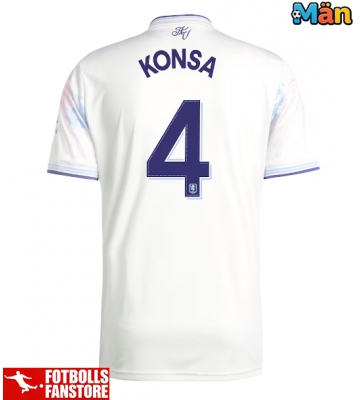 Aston Villa Ezri Konsa #4 Tredje Tröja 2025-26 Kortärmad