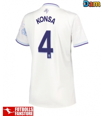 Aston Villa Ezri Konsa #4 Tredje Tröja Dam 2025-26 Kortärmad