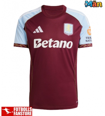 Aston Villa Hemmatröja 2025-26 Kortärmad