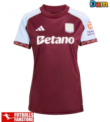 Aston Villa Hemmatröja Dam 2025-26 Kortärmad