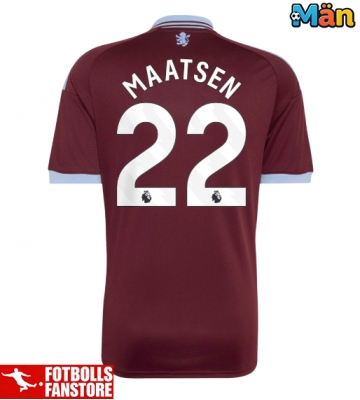 Aston Villa Ian Maatsen #22 Hemmatröja 2026-27 Kortärmad