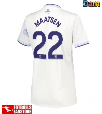 Aston Villa Ian Maatsen #22 Tredje Tröja Dam 2025-26 Kortärmad