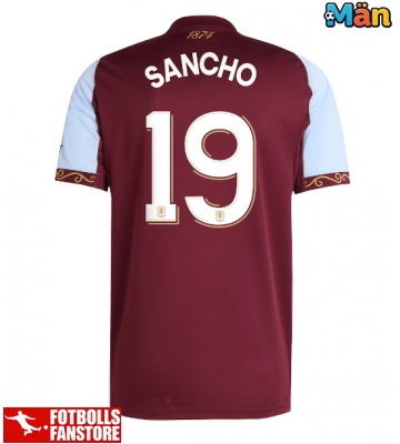 Aston Villa Jadon Sancho #19 Hemmatröja 2025-26 Kortärmad