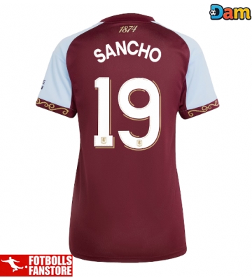 Aston Villa Jadon Sancho #19 Hemmatröja Dam 2025-26 Kortärmad