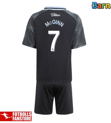 Aston Villa John McGinn #7 Bortatröja Barn 2025-26 Kortärmad (+ Korta byxor)
