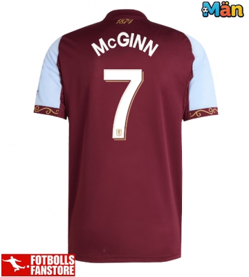 Aston Villa John McGinn #7 Hemmatröja 2025-26 Kortärmad