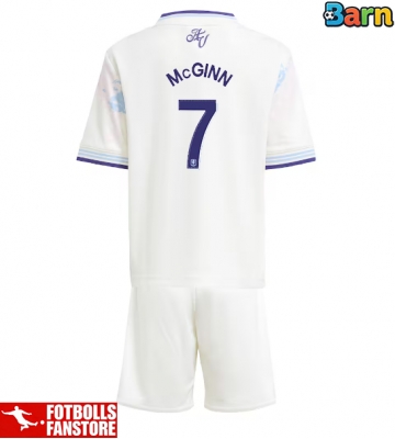 Aston Villa John McGinn #7 Tredje Tröja Barn 2025-26 Kortärmad (+ Korta byxor)