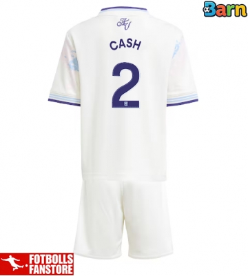 Aston Villa Matty Cash #2 Tredje Tröja Barn 2025-26 Kortärmad (+ Korta byxor)