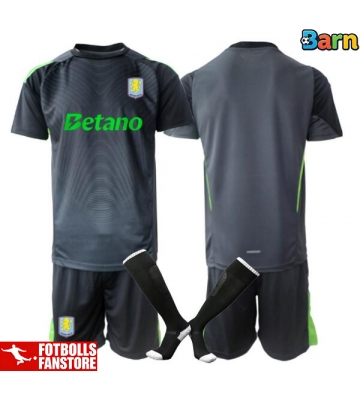 Aston Villa Målvakt Hemmatröja Barn 2025-26 Kortärmad (+ Korta byxor)